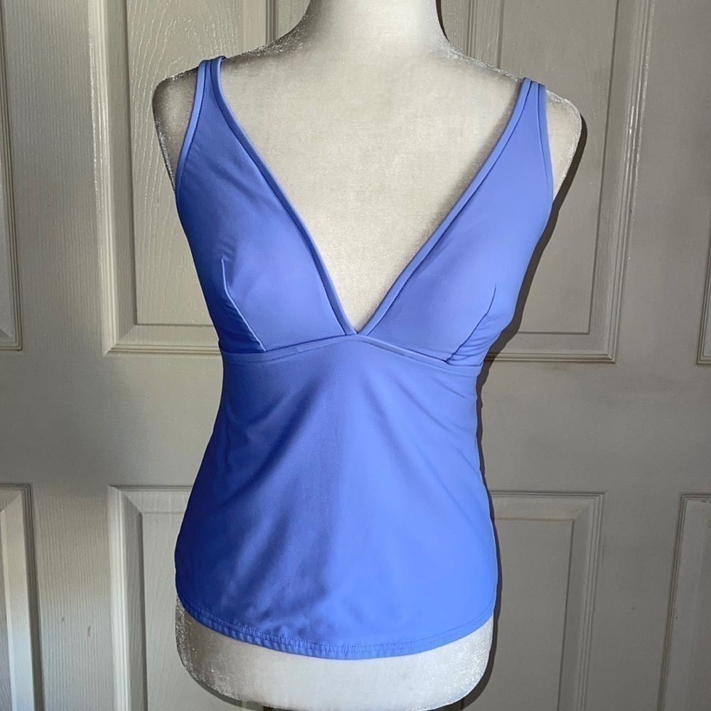 Miraclesuit Light Blue Tankini Swim Top